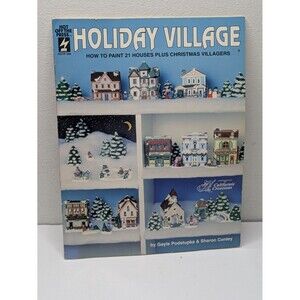 Holiday Village Brochure Magazine Paint Guide California Creations Christmas